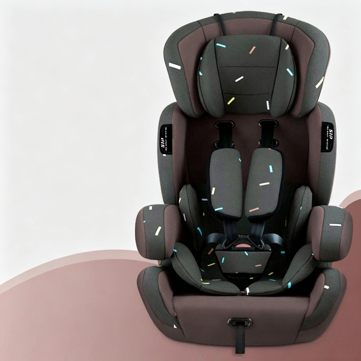 Child Car Safety Seat for Export to Europe, Toddler & Baby Car Seat, 9 Months to 12 Years