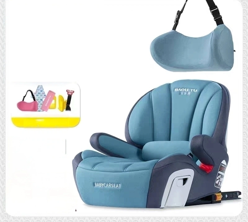 Kids Car Seat Booster, 3–12 Years Old, Portable Booster Seat