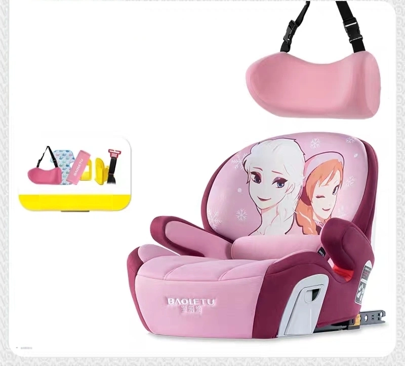 Kids Car Seat Booster, 3–12 Years Old, Portable Booster Seat