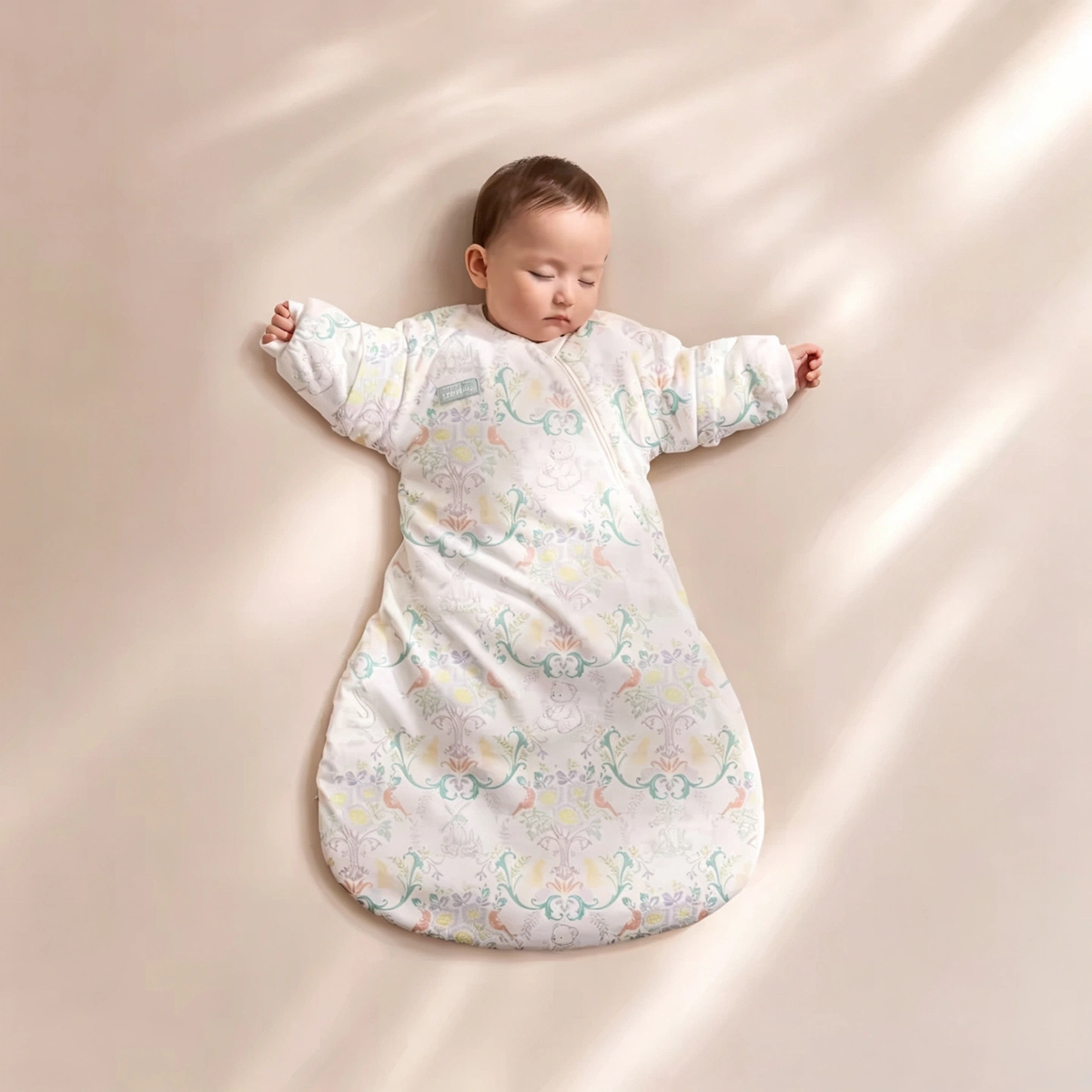 Usbetas Baby Sleep Sack, Temperature‑Regulating All‑in‑One Wearable Blanket for Spring Autumn Winter, Infant Anti‑Kick Sleeping Bag