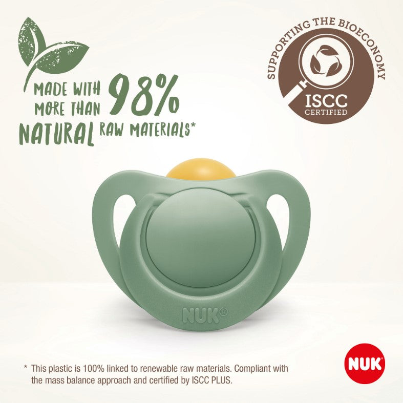NUK For Nature Latex Soothers 2